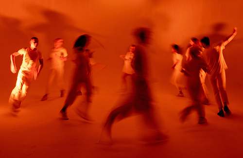leisure activities group of people dancing dance pose